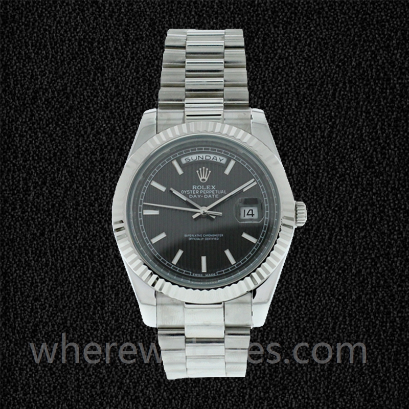 Rolex Day-date 228239BKSP Pour des hommes 40mm Cadran noir Automatique – Image 2