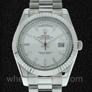 Rolex Day-Date 228239WSJ 40mm Pour des hommes Automatique Argenté