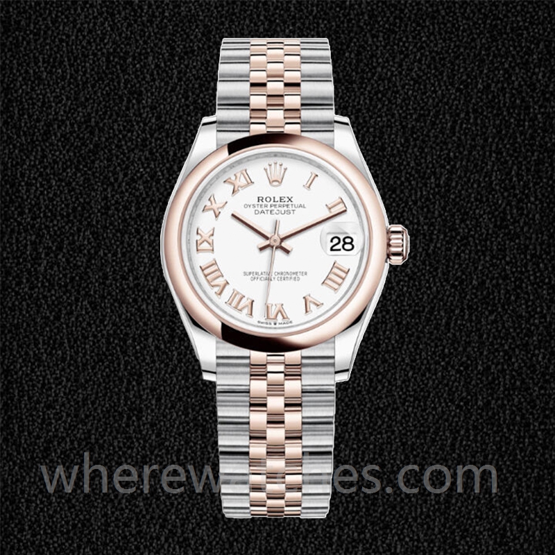 Rolex Datejust Dames m278241-0002 31mm Argenté Cadran blanc – Image 2