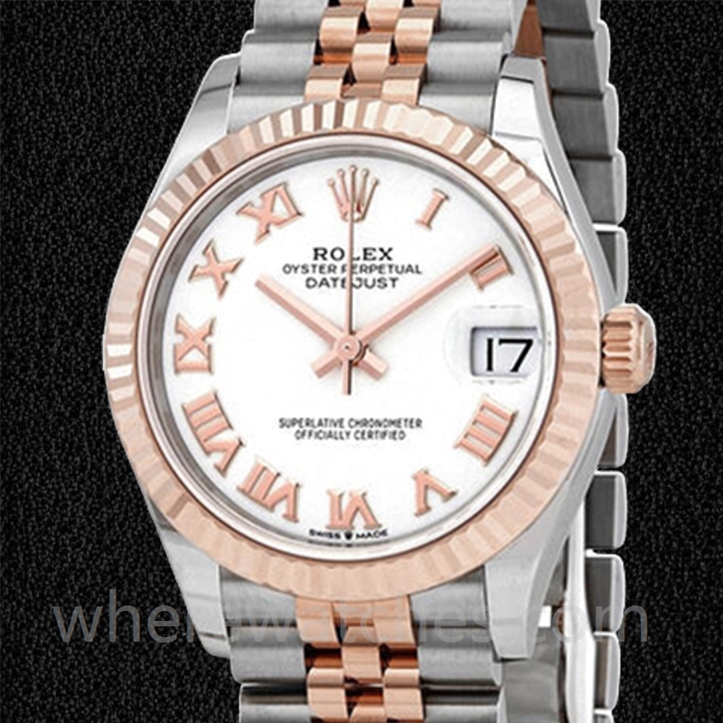 Rolex Datejust Dames m278271-0002 31mm Regardez Argenté