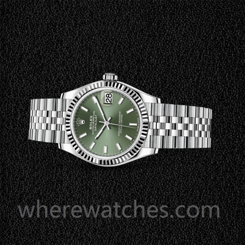 Rolex Datejust Unisexe m278274-0018 31mm Argenté Bracelet Jubilé – Image 3