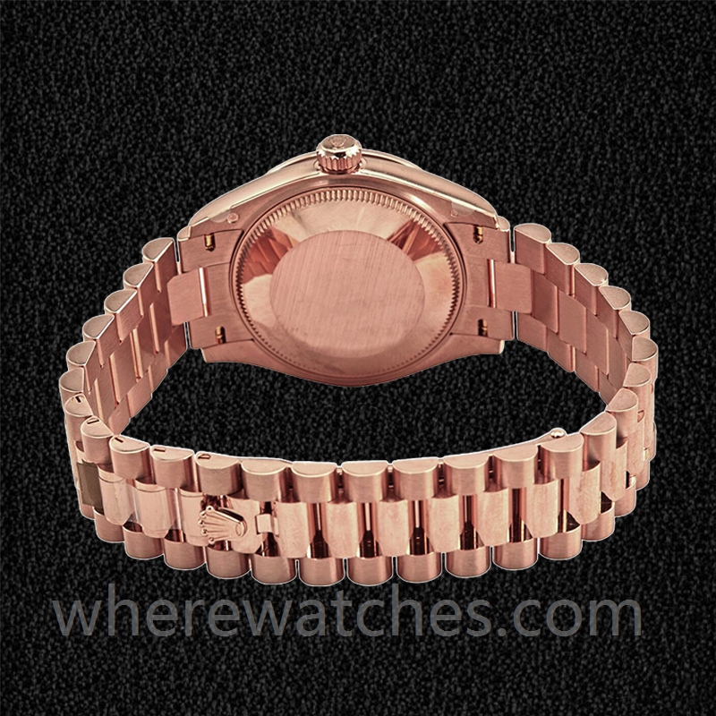Rolex Datejust Dames 31mm m278285rbr-0006 Doré rose Président Bracelet – Image 4