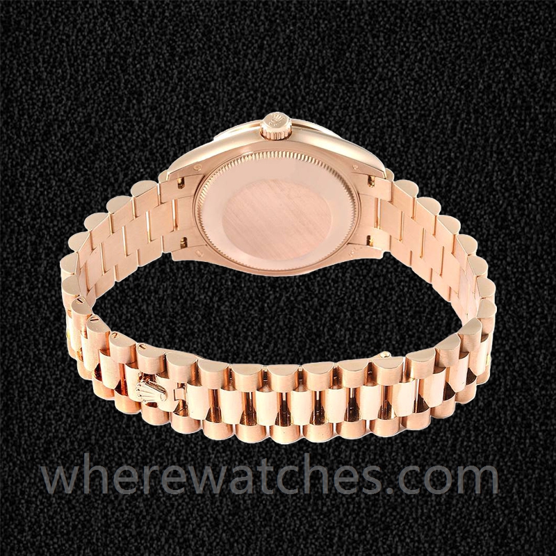 Rolex Datejust m278285rbr-0030 31mm Dames Doré rose – Image 4