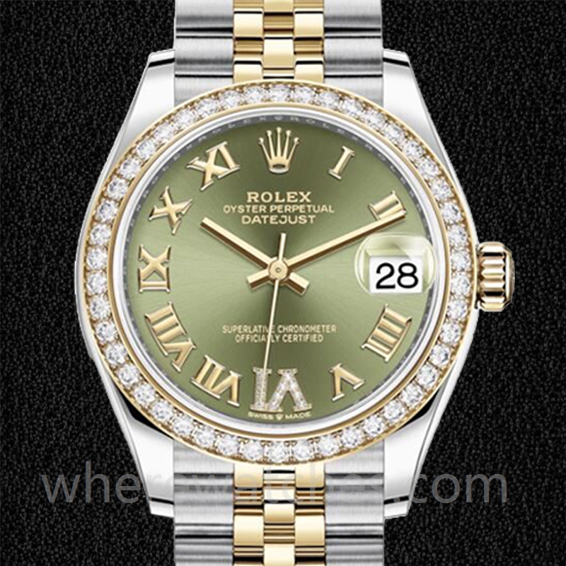 Rolex Datejust Dames m278383rbr-0016 31mm Regardez Automatique