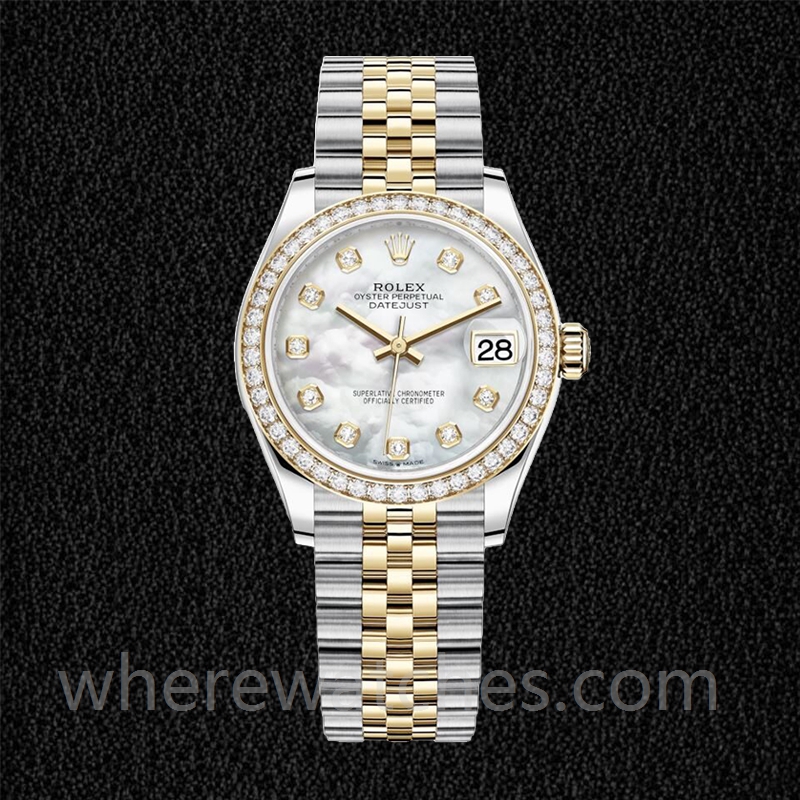 Rolex Datejust Dames 31mm m278383rbr-0028 Argenté Automatique – Image 2