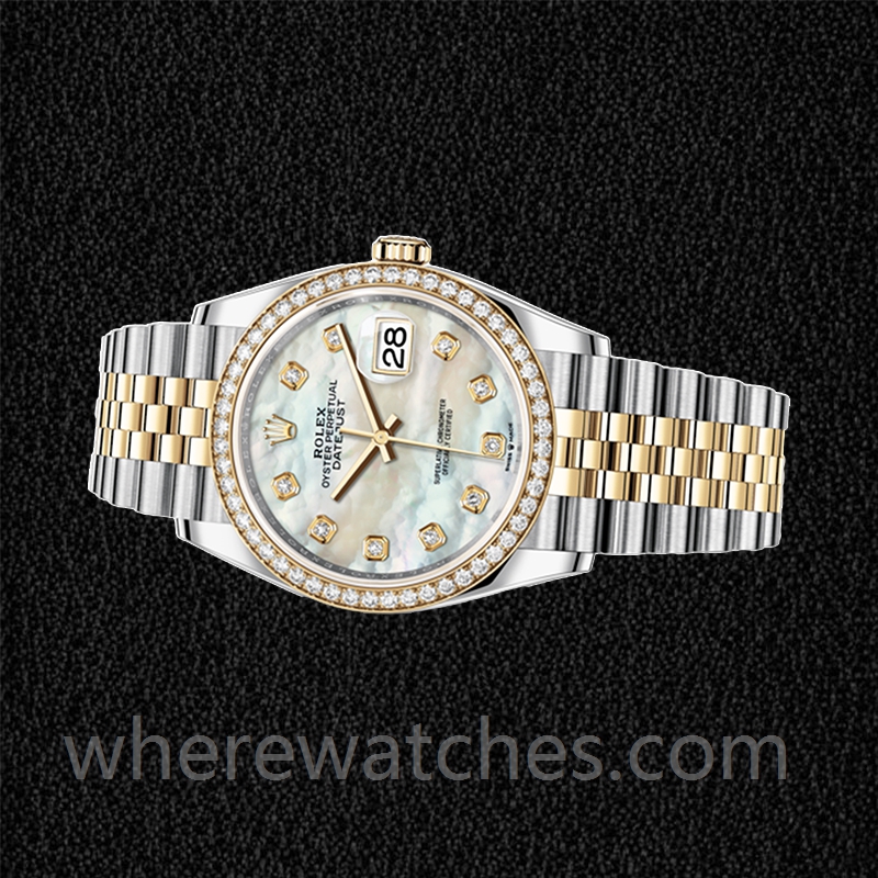 Rolex Datejust Dames 31mm m278383rbr-0028 Argenté Automatique – Image 3