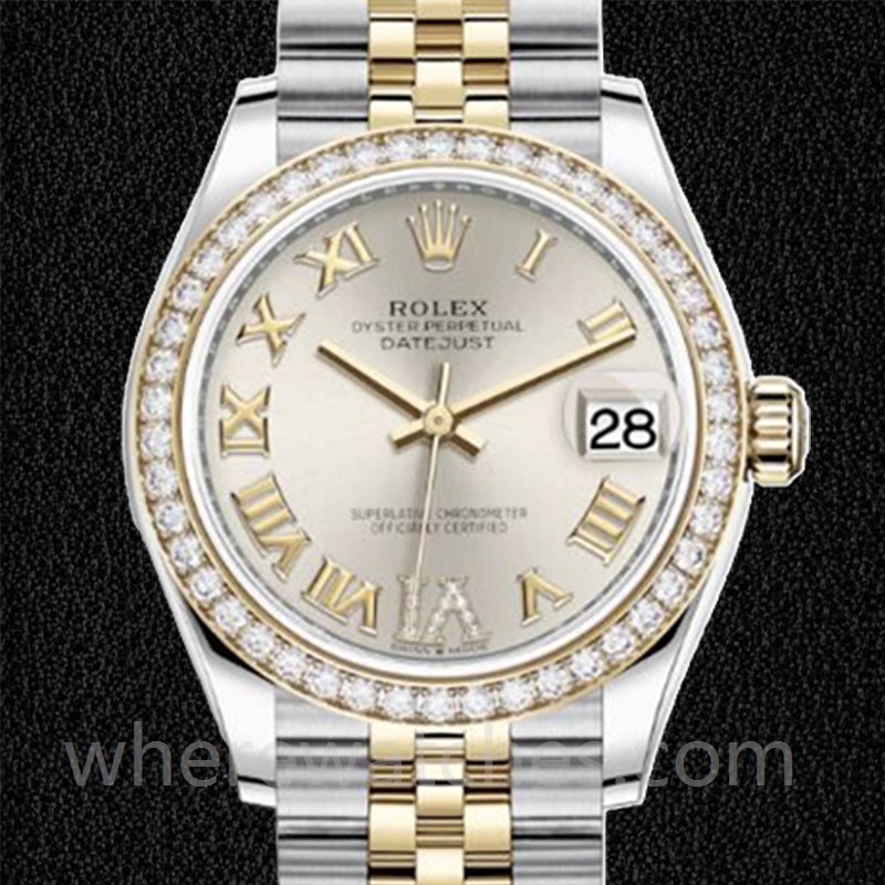 Rolex Datejust m278383rbr-0004 31mm Dames Argenté