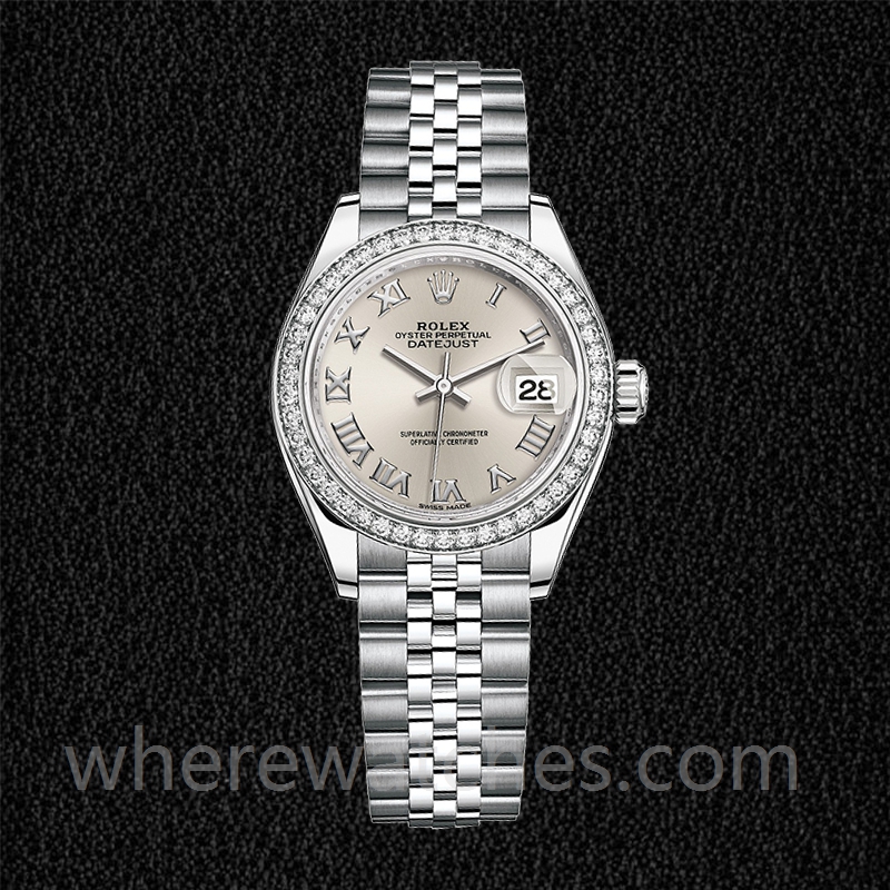 Rolex Datejust 28mm Dames m279384rbr-0009 Automatique Regardez – Image 2