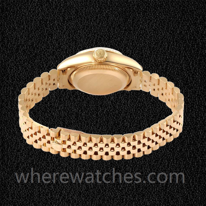 Rolex Datejust Dames m279138rbr-0018 28mm Bracelet Jubilé Ton d'or – Image 4