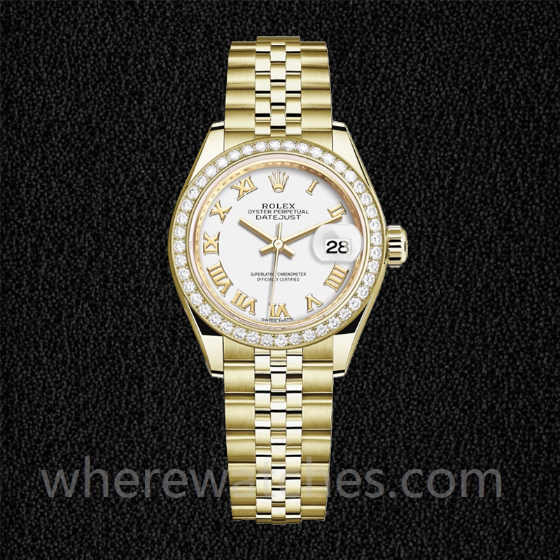 Rolex Datejust Dames m279138rbr-0032 28mm Cadran blanc – Image 2