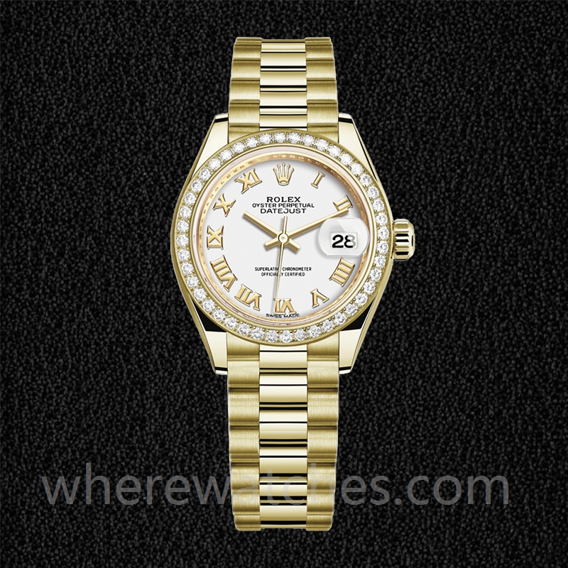 Rolex Datejust m279138rbr-0031 Dames 28mm Cadran blanc – Image 2