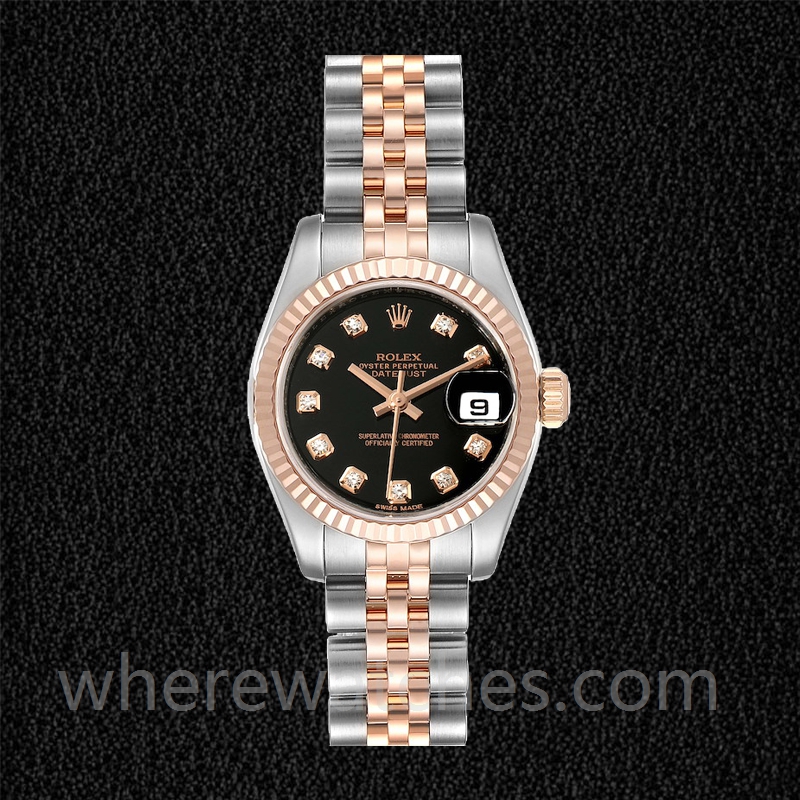 Rolex Datejust 279171 28mm Dames Cadran noir – Image 2