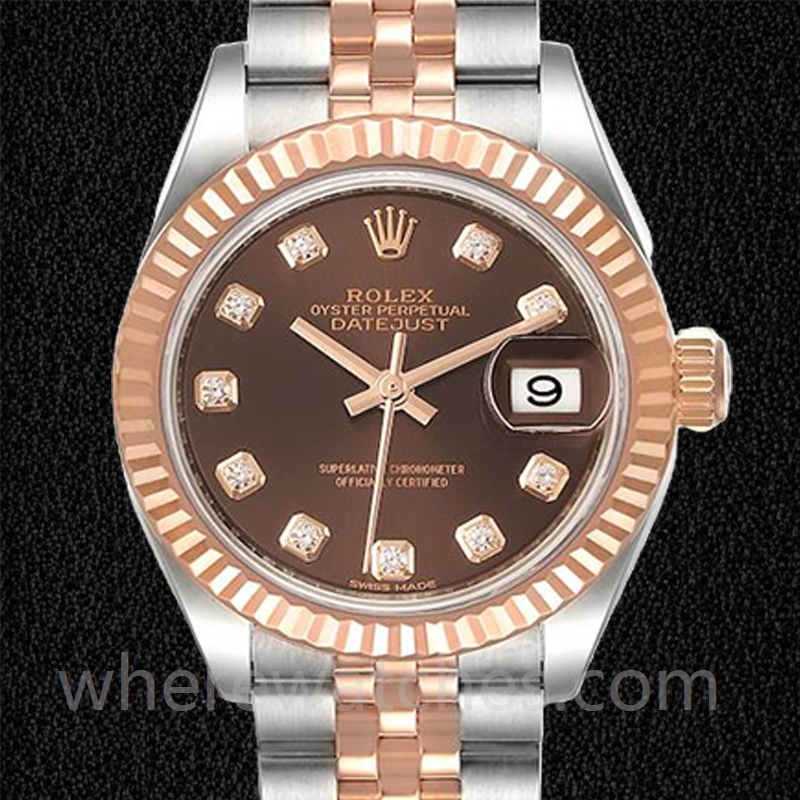Rolex Datejust 28mm 279171 Dames Bracelet Jubilé Argenté