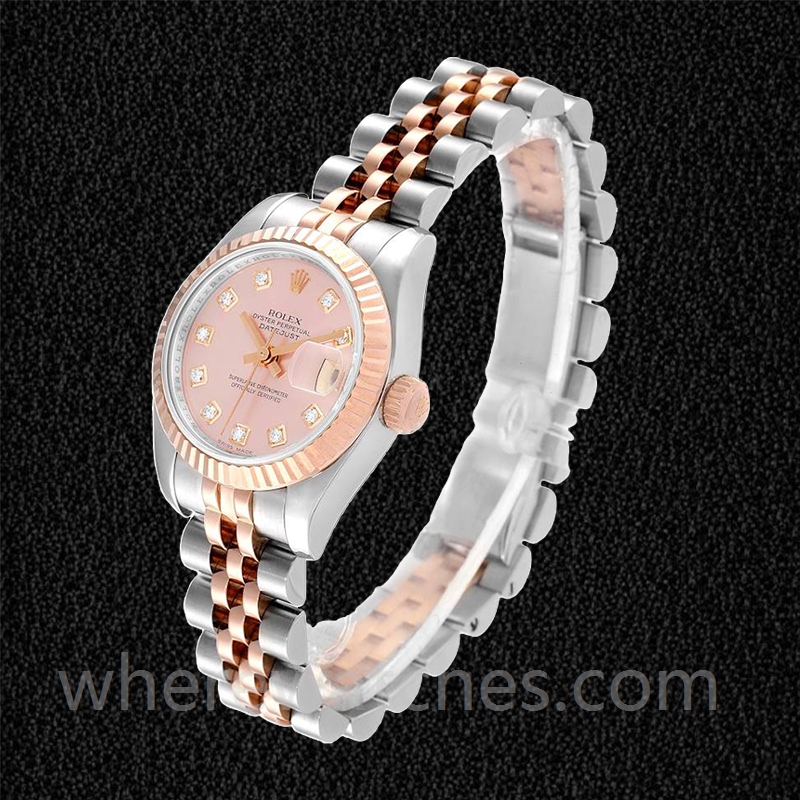 Rolex Datejust 28mm 279171 Dames Cadran rose Argenté – Image 3