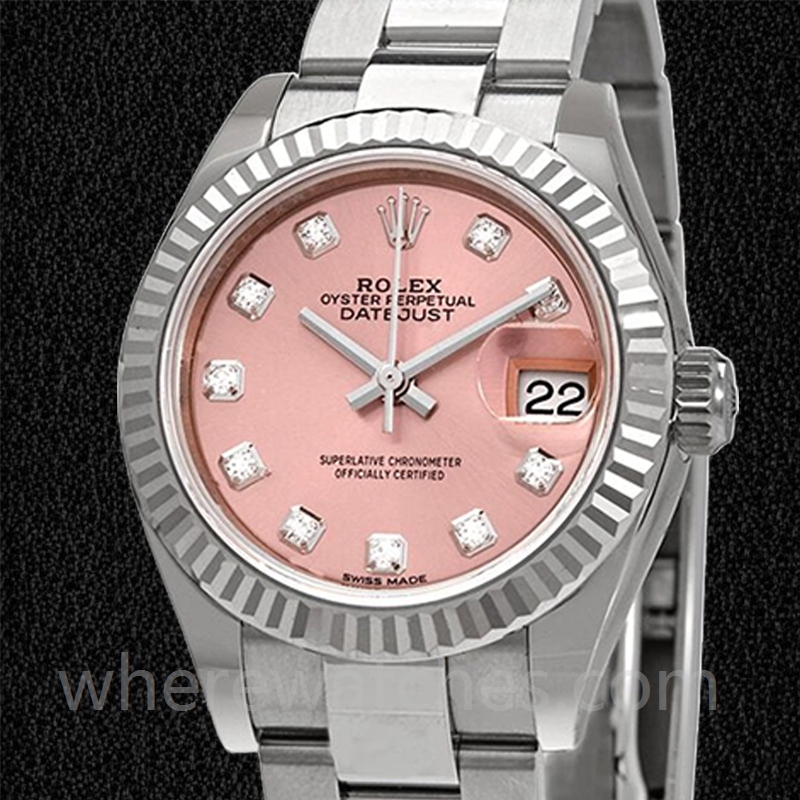 Rolex Datejust Dames 28mm m279174-0004 Automatique Bracelet Huître