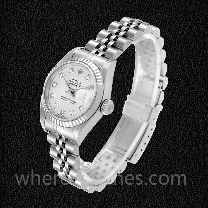 Rolex Datejust 28mm Dames 279174 Cadran argenté – Image 3