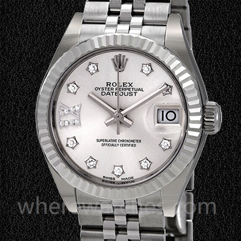 Rolex Datejust Dames m279174-0021 28mm Regardez