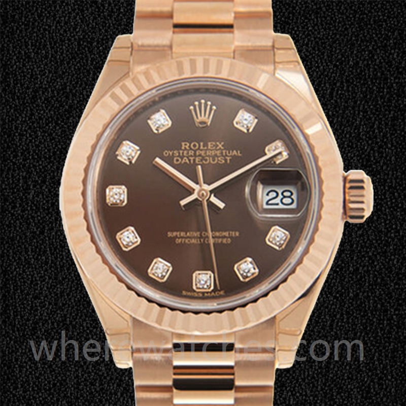 Rolex Datejust m279175-0016 28mm Dames Automatique