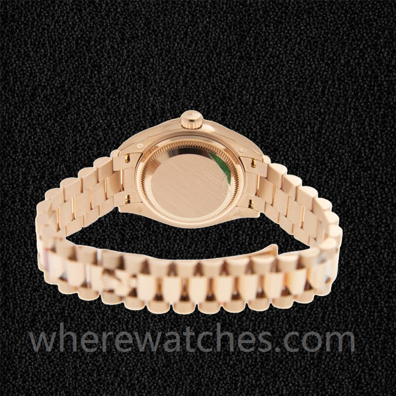 Rolex Datejust 28mm Dames m279175-0014 Automatique Doré rose – Image 4
