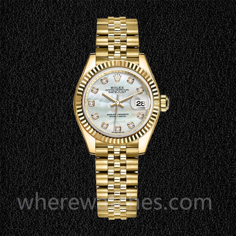 Rolex Datejust Dames 28mm m279178-0025 Regardez – Image 2
