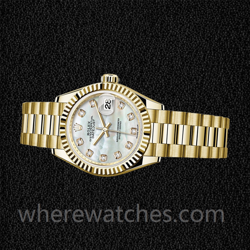 Rolex Datejust Dames 28mm m279178-0025 Regardez – Image 3