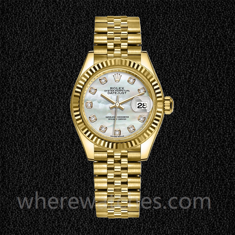 Rolex Datejust Dames 28mm m279178-0025 Regardez – Image 5