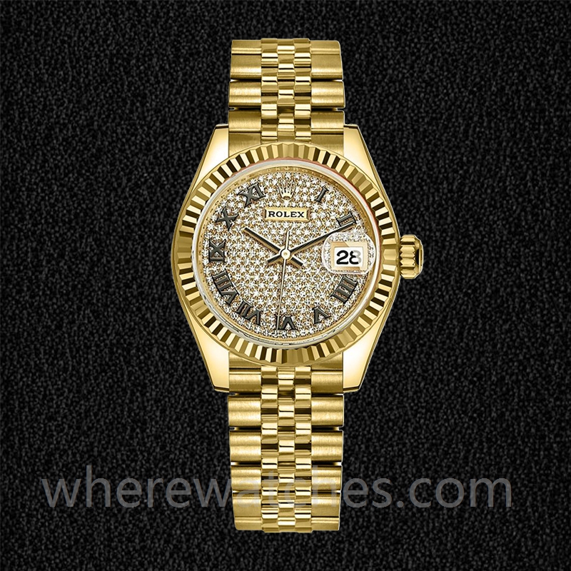 Rolex Datejust 28mm m279175-0031 Dames Regardez Automatique – Image 5