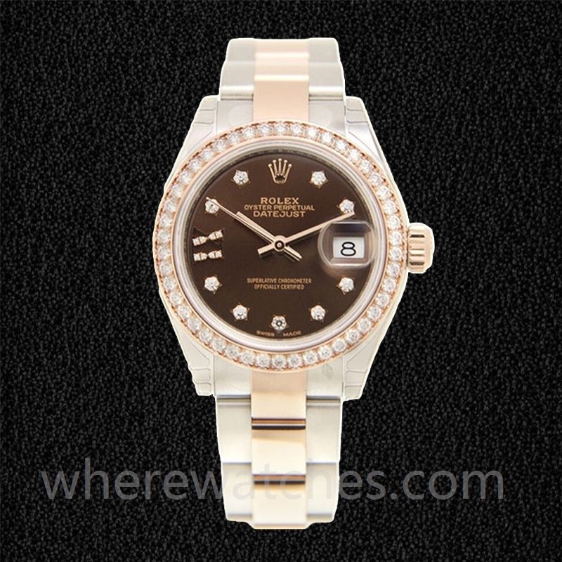 Rolex Datejust 28mm Dames m279381rbr-0004 Regardez – Image 2