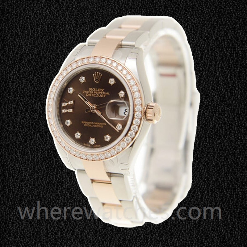 Rolex Datejust 28mm Dames m279381rbr-0004 Regardez – Image 3