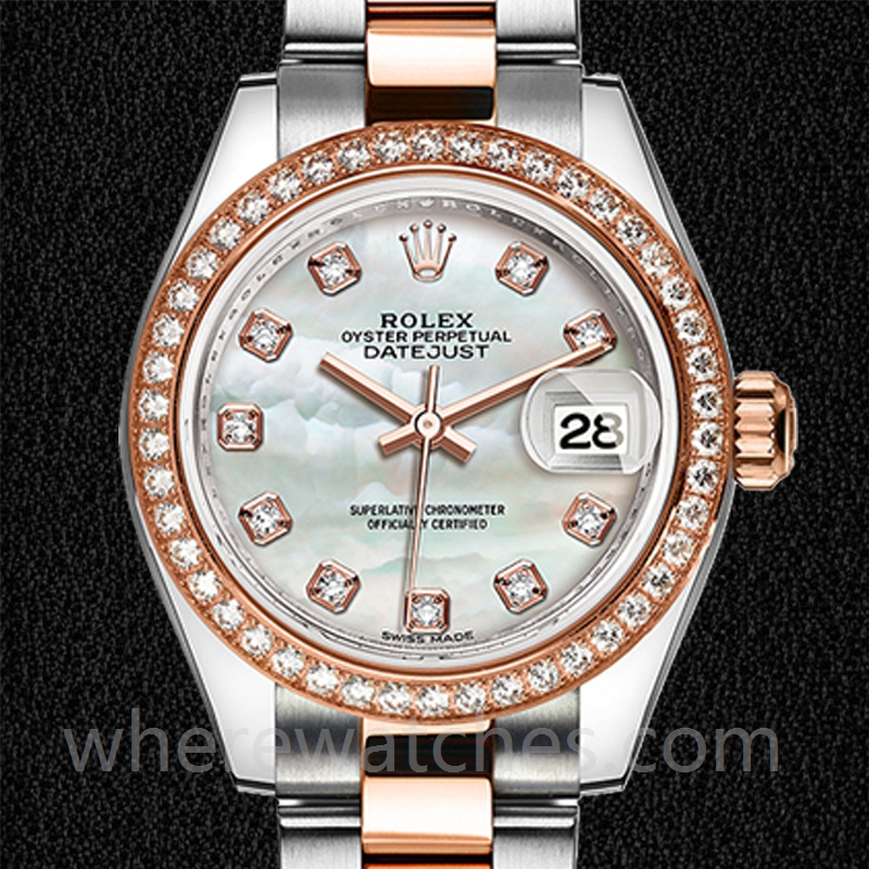 Rolex Datejust m279381rbr-0014 28mm Dames Automatique Regardez