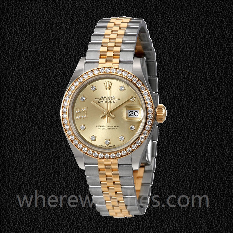Rolex Datejust Dames 28mm m279383rbr-0021 Bracelet Jubilé Automatique – Image 2