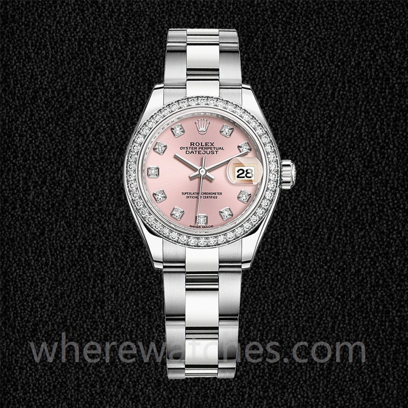 Rolex Datejust Dames 28mm m279384rbr-0004 Bracelet Huître Automatique – Image 2