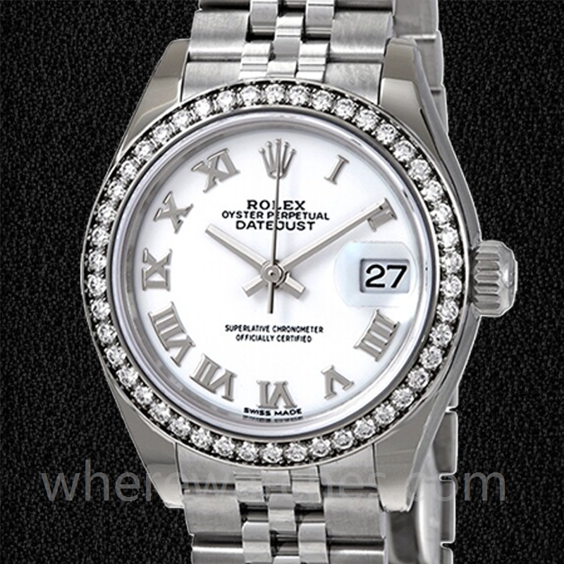 Rolex Datejust 28mm m279384rbr-0019 Dames Regardez Bracelet Jubilé
