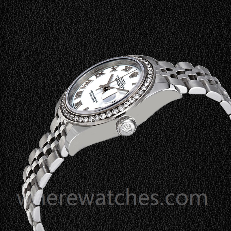 Rolex Datejust 28mm m279384rbr-0019 Dames Regardez Bracelet Jubilé – Image 3