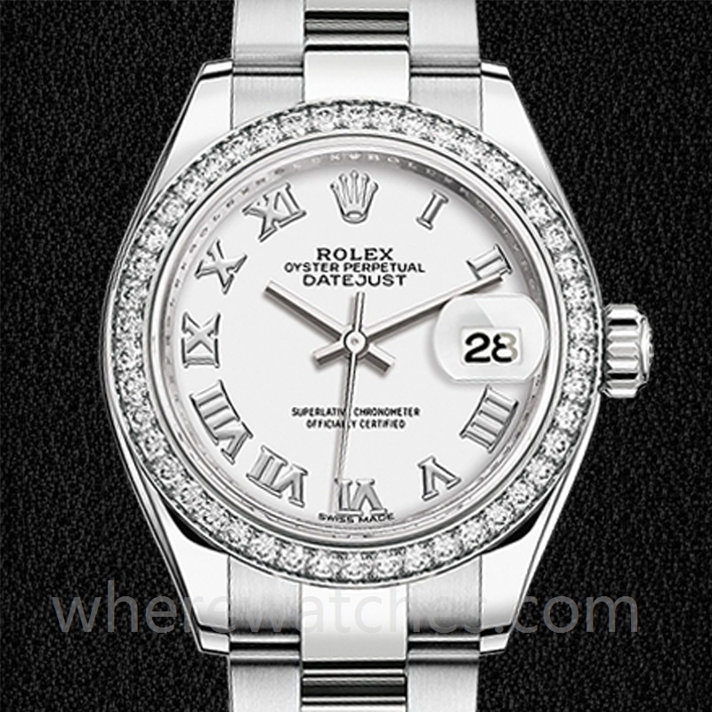 Rolex Datejust Dames m279384rbr-0020 28mm Regardez
