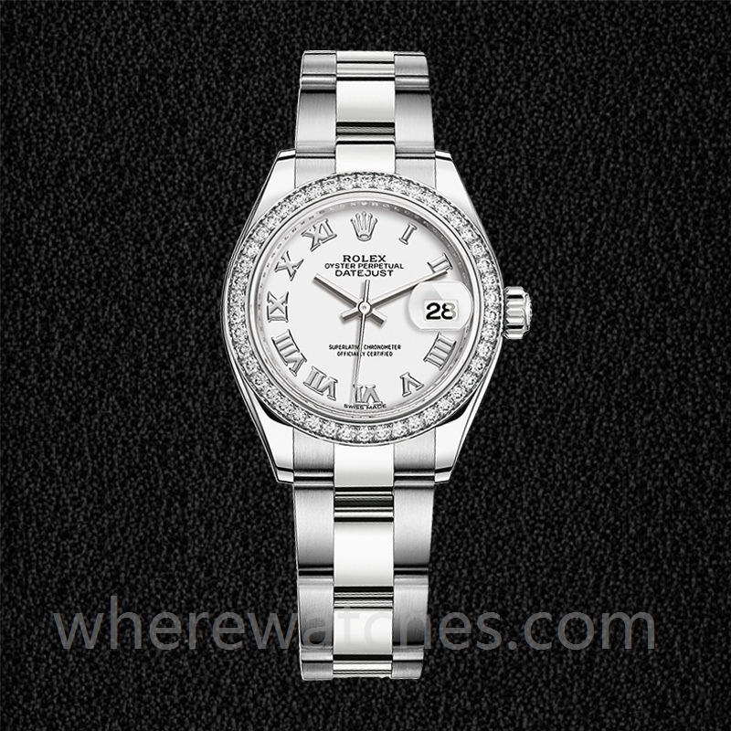 Rolex Datejust Dames m279384rbr-0020 28mm Regardez – Image 2