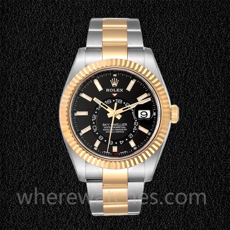 Rolex Sky-dweller Pour des hommes m326933-0002 41mm Ton d'or – Image 2