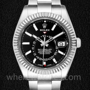 Rolex Sky-dweller Pour des hommes 41mm m326934-0005 Cadran noir