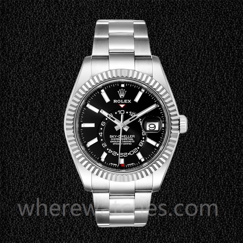 Rolex Sky-dweller Pour des hommes 41mm m326934-0005 Cadran noir – Image 2