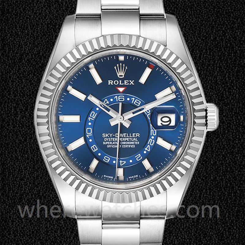 Rolex Sky-dweller m326934-0003 Pour des hommes 41mm Regardez Argenté