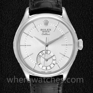 Rolex Cellini m50529-0006 Pour des hommes 39mm Bracelet en cuir