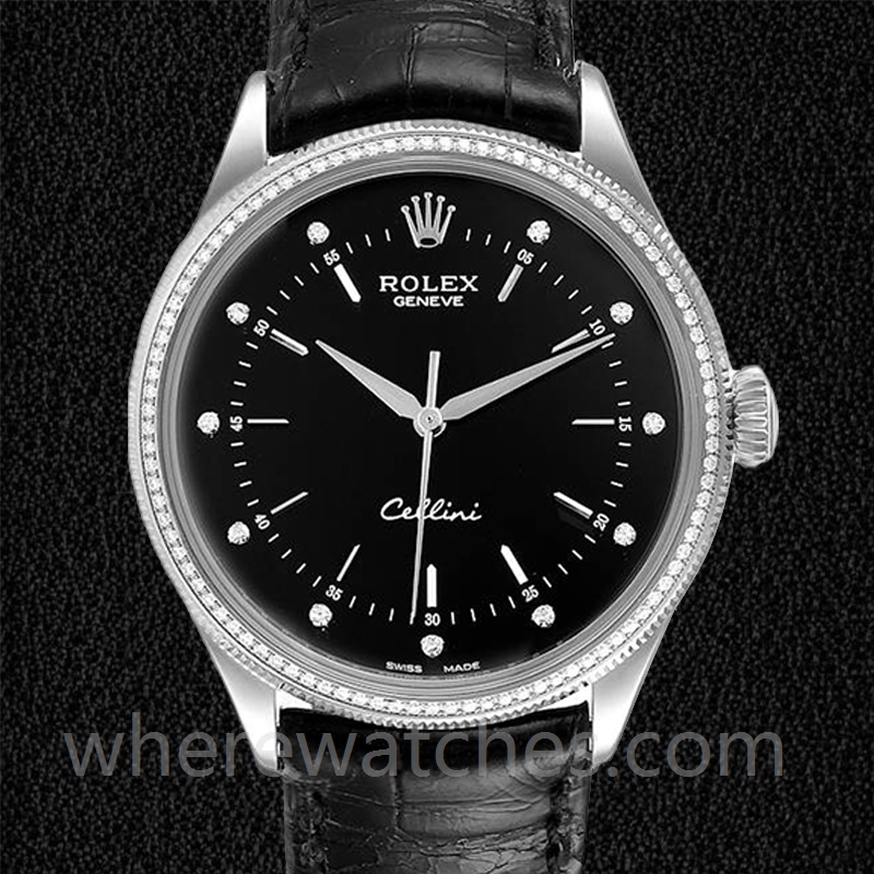 Rolex Cellini 39mm Pour des hommes m50609rbr-0007 Argenté Regardez