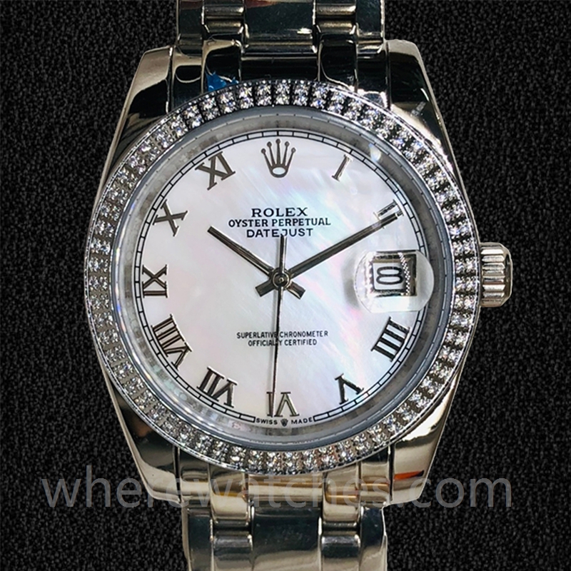 Rolex Pearlmaster Unisexe 36mm 81339 Argenté Automatique