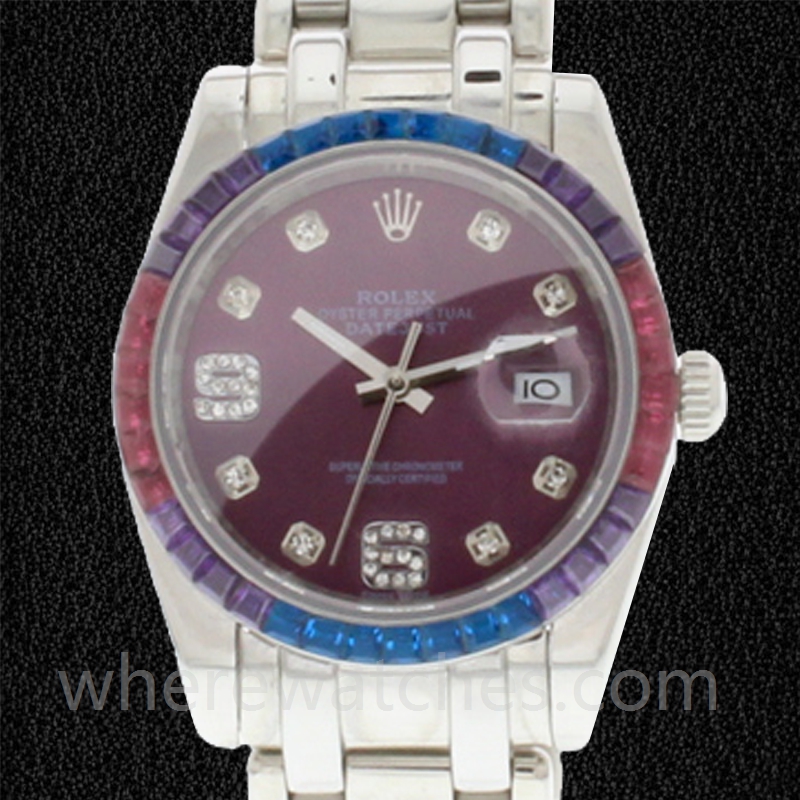 Rolex Pearlmaster 86349SAFUBL-42749 31mm Dames Automatique