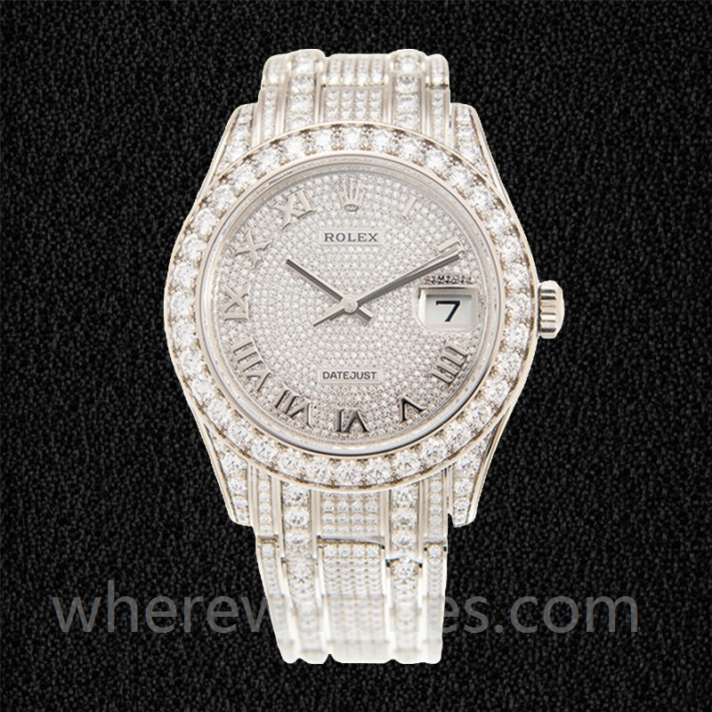 Rolex Pearlmaster 41mm Pour des hommes m86409rbr-0001 Regardez Bracelet – Image 2