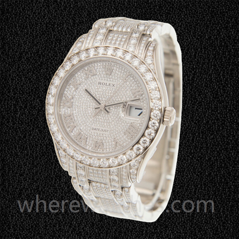 Rolex Pearlmaster 41mm Pour des hommes m86409rbr-0001 Regardez Bracelet – Image 3