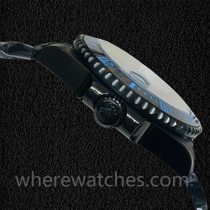 Rolex Submariner 40mm Pour des hommes BLSTEALTH Ton noir Automatique – Image 3