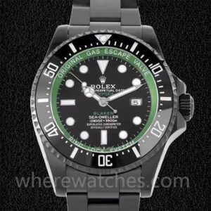 Rolex Sea-Dweller Deepsea 40mm Pour des hommes Special Limited Edition Regardez Cadran noir