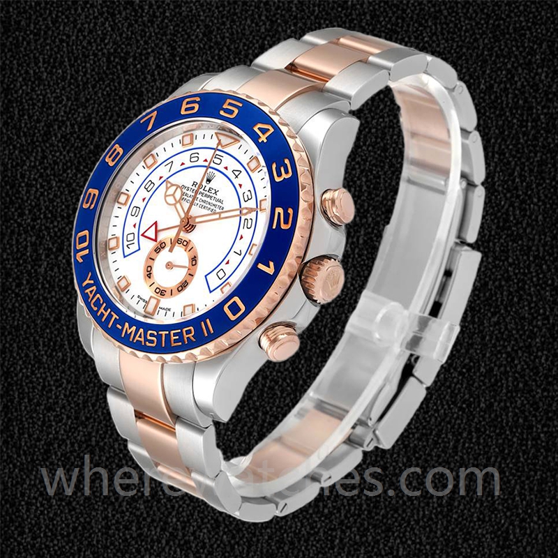 Rolex Yacht-master m116681-0002 44mm Pour des hommes Argenté – Image 3