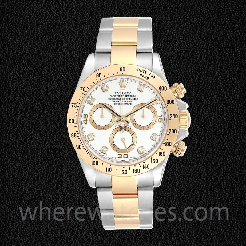 Rolex Daytona 40mm 116523-78593 Pour Des Hommes Argenté – Image 2